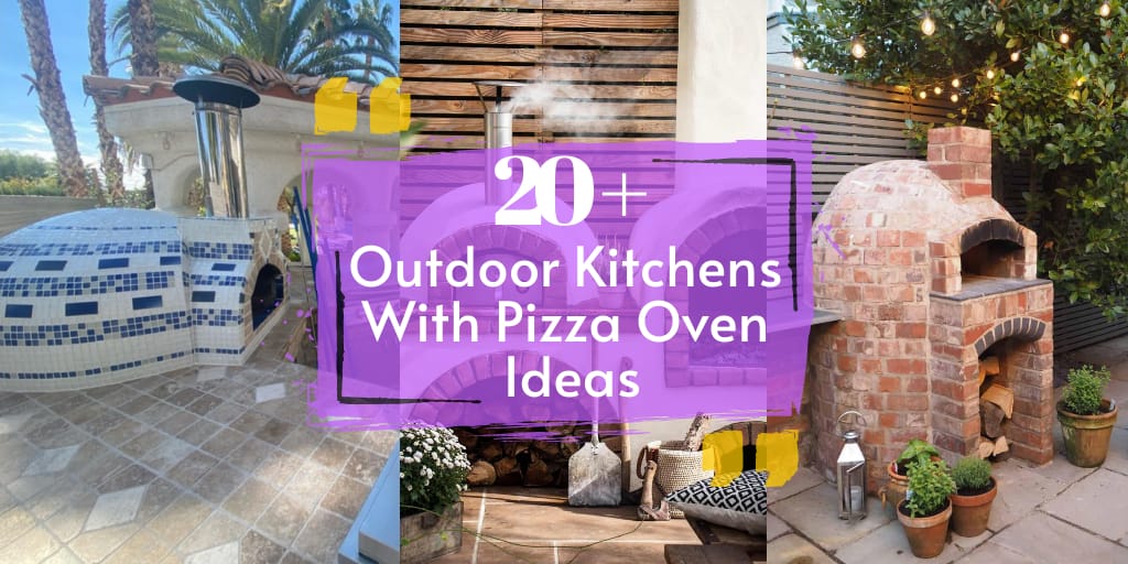 Outdoor Kitchens With Pizza Oven Ideas
